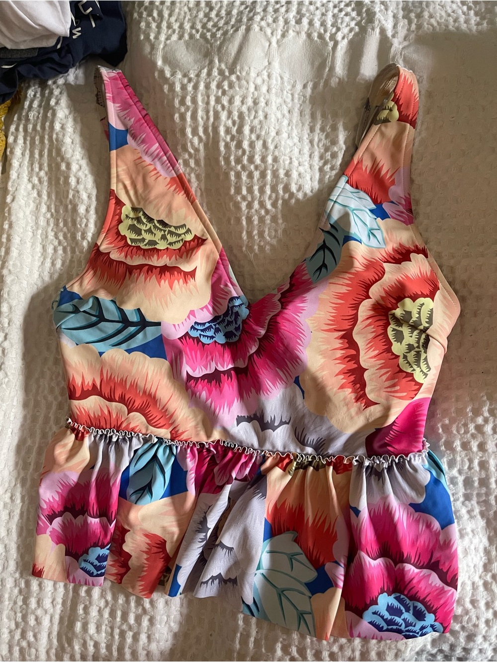 Kortni Jeane V Neck Swim Top